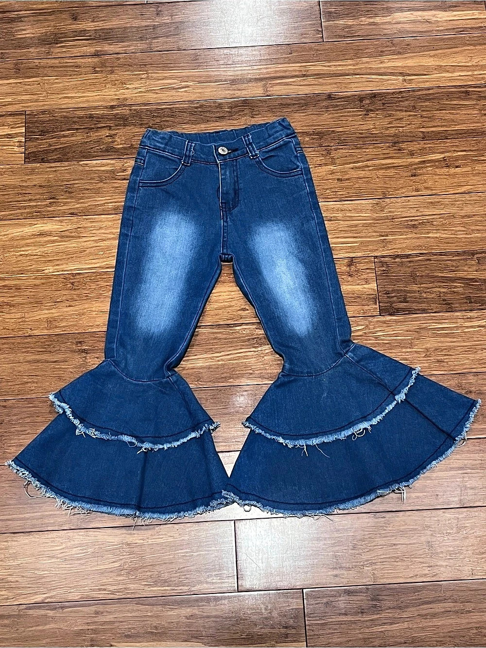 Girls 4T Blue Flare Jeans